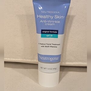 Neutrogena Healthy Skin Anti-Wrinkle Cream SPF 15 Original Formula No Box HTF